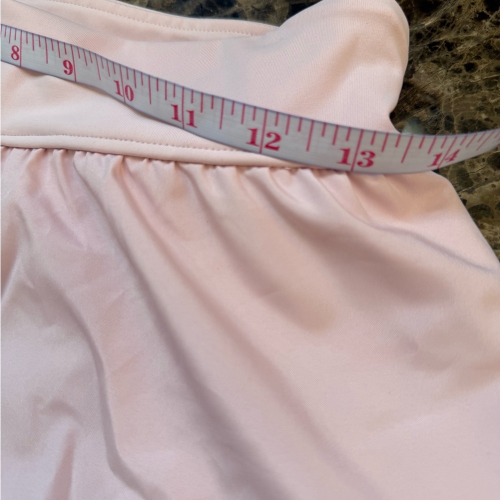 Abercrombie Fitch Pink Pleated Mini Skirt Preppy School Girl size 14-16 - Picture 4 of 9